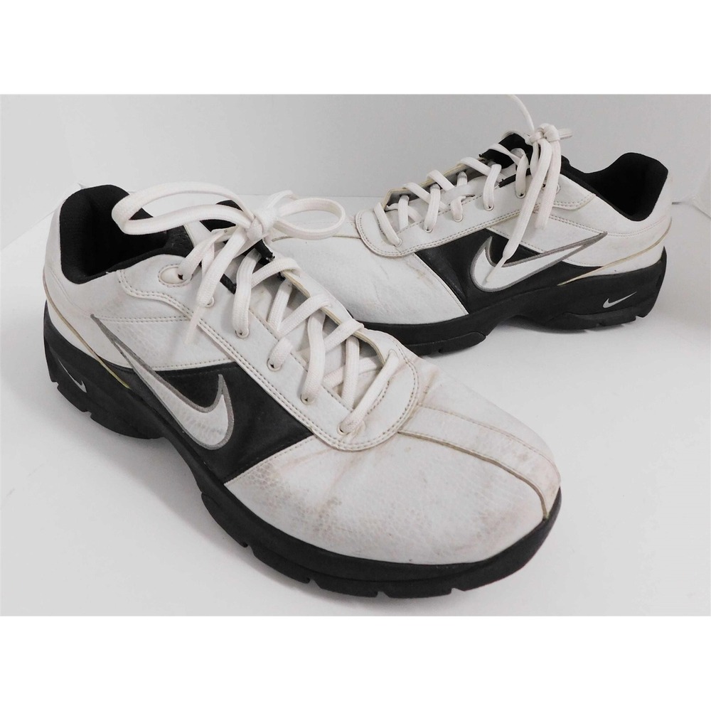 Nike Men's SP-3 White Black‎ Golf Shoes 10 M